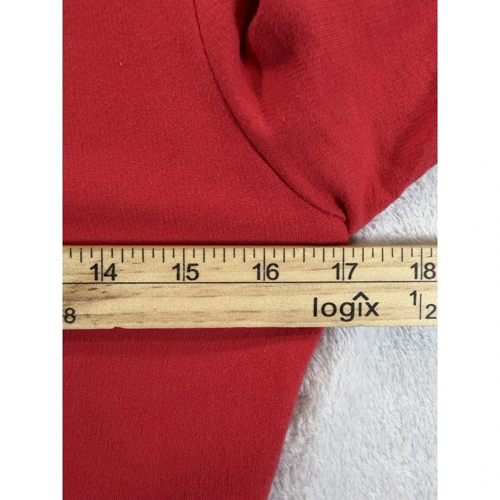 Ralph Lauren S‎ Dress 100% Cotton Boatneck Drop Waist Red Nautical Coastal 90s